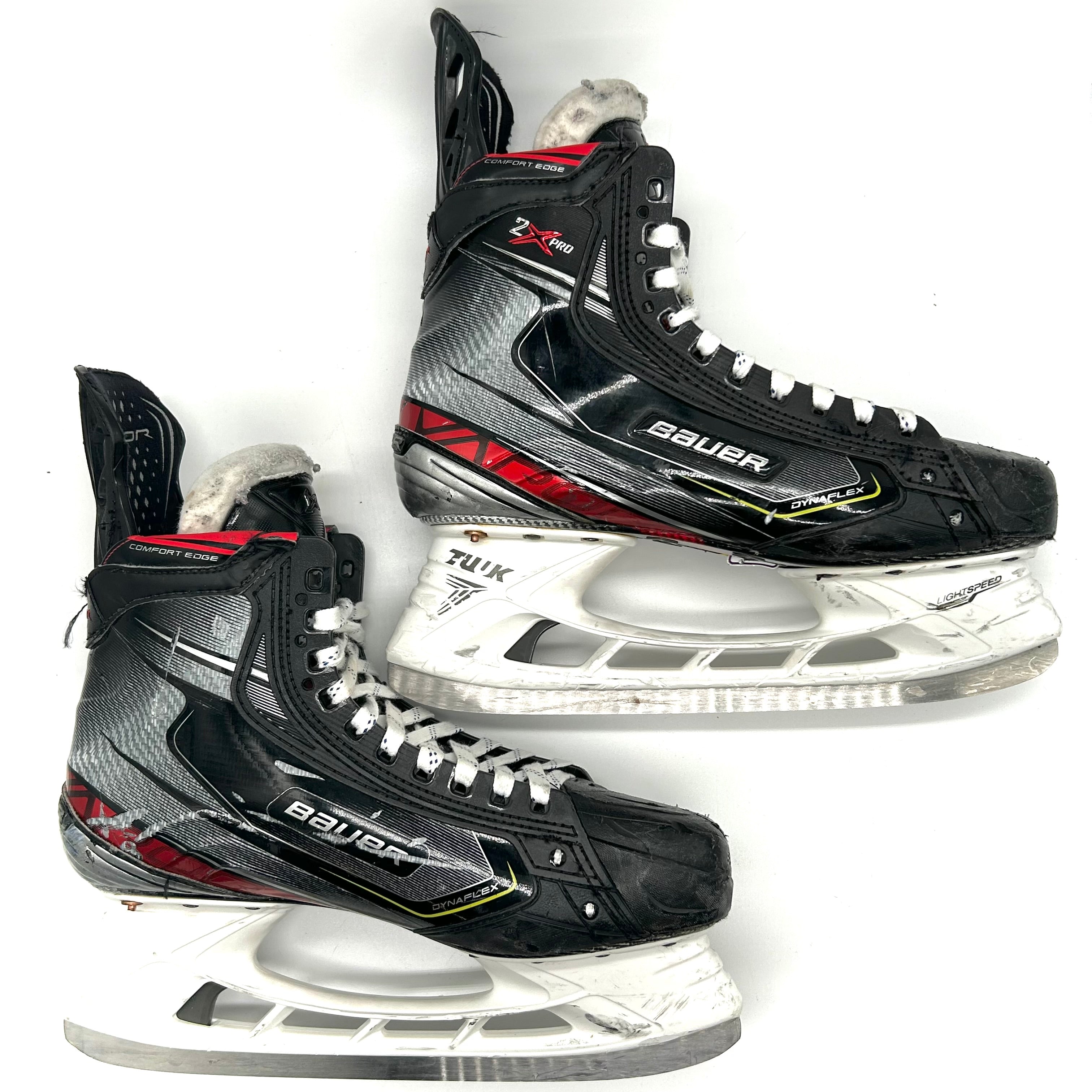 Bauer Vapor 2X Pro - Patins de hockey NHL Pro Stock d'occasion - Mikko Rantanen #3